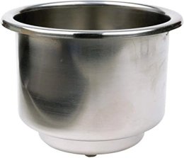 Подстаканник врезной Attwood диам. 95 мм нерж. сталь (11845-1)